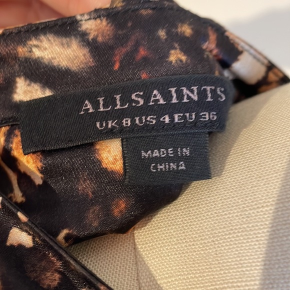 ALLSAINTS Silk Blouse - Picture 8 of 8